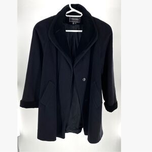 Gallery Women's Black Pea Coat